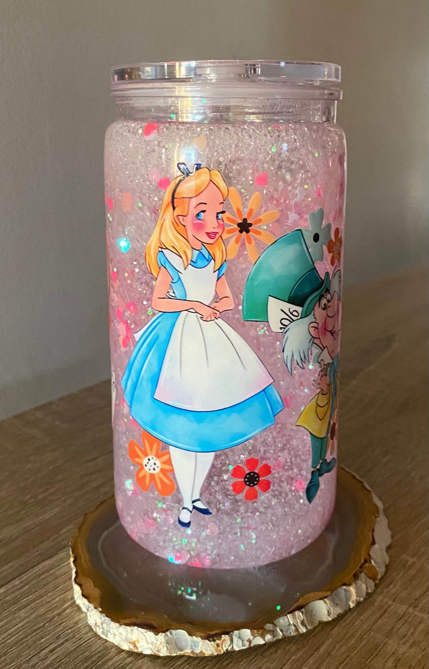 Alice snowglobe