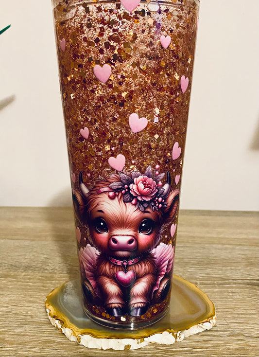 Cute cow tumbler