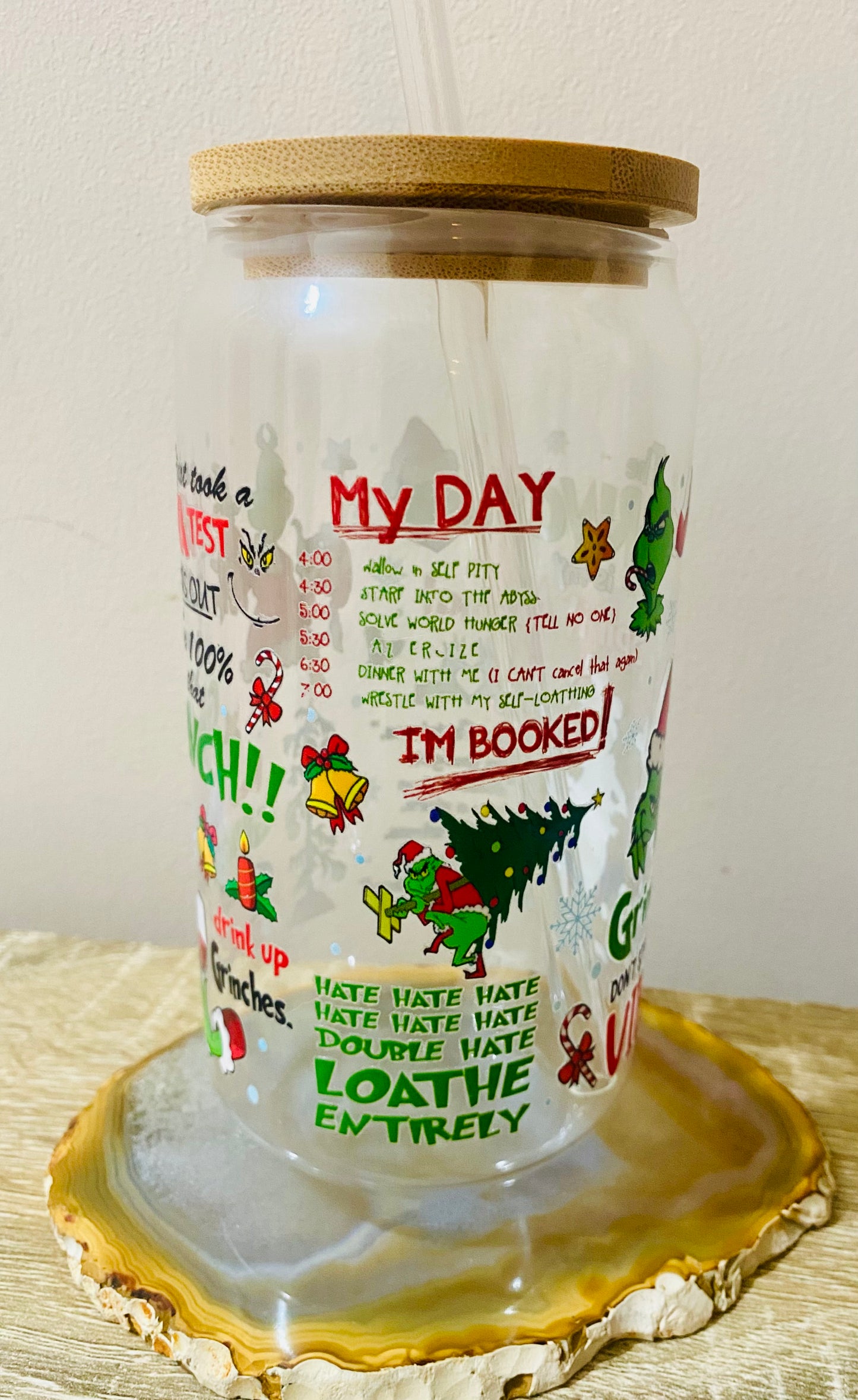 Grinch Libby cup